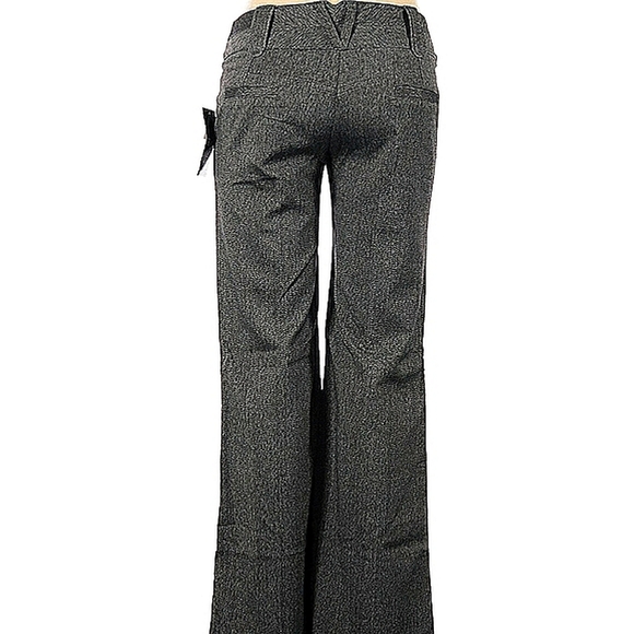 NWT Tracy Evans Limited Grey Tweed Low Rise Trousers - Picture 2 of 4